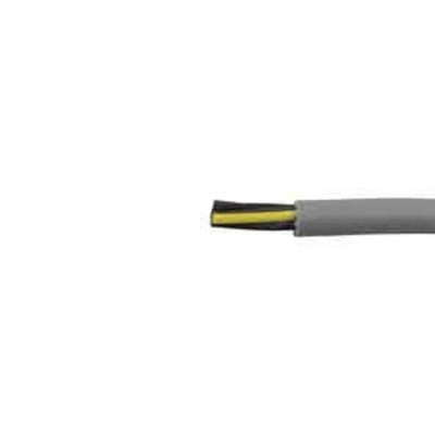 Alpha Wire Control Cable, 5 Cores, 0.5 mm², YY, Unscreened, 100m, Grey PVC Sheath