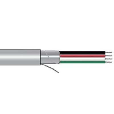 Alpha Wire Control Cable, 7 Cores, Screened, 305m, Grey PVC Sheath, 22 AWG