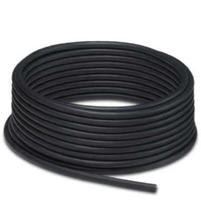 Phoenix Contact Multicore Industrial Cable, 4 Cores, 0.34 mm², 100m, Black, Grey Polyurethane PUR Sheath
