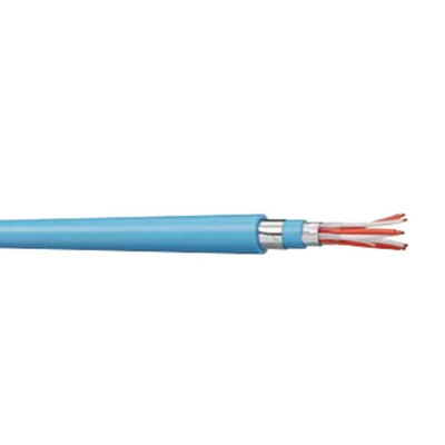 AXINDUS INSTRUM Control Cable, 27 Cores, 0.9 mm, EGFA, Screened, 100m, Blue PVC Sheath
