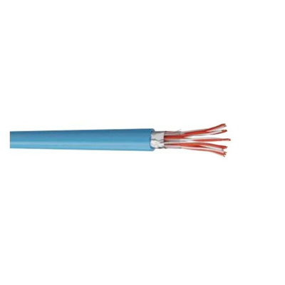 AXINDUS INSTRUM Control Cable, 27 Cores, 0.9 mm, EGSF, Screened, 100m, Blue PVC Sheath