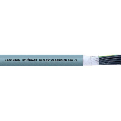 Lapp OLFLEX Power Cable, 25 Cores, 0.5 mm², Screened, 100m, Grey PVC Sheath, 20
