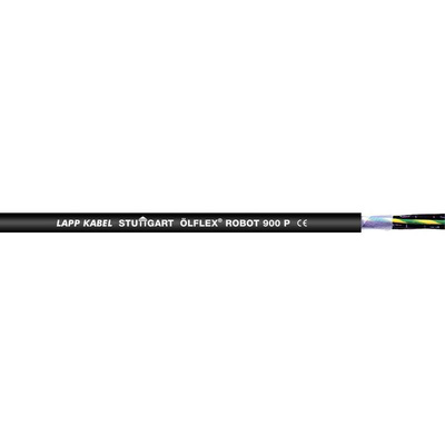 Lapp OLFLEX Power Cable, 18 Cores, 1 mm², Screened, 100m, Black Polyurethane PUR Sheath, 18