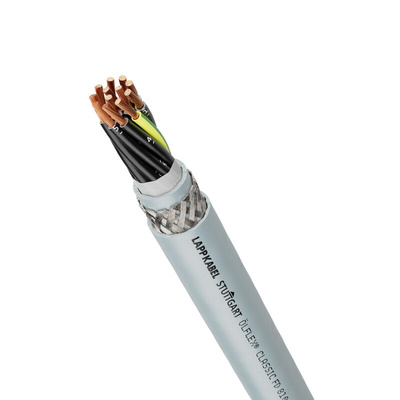 Lapp OLFLEX CLASSIC FD 810 CY Control Cable, 3 Cores, 0.75 mm², CY, Screened, 50m, Silver Grey PVC Sheath, 19