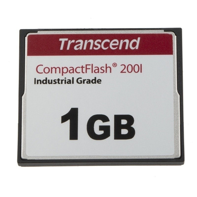 Transcend CompactFlash Industrial 1 GB SLC Compact Flash Card