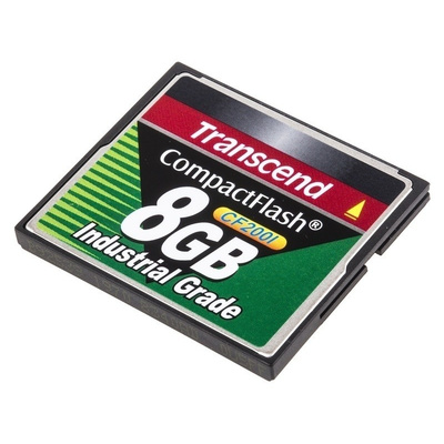Transcend CompactFlash Industrial 8 GB SLC Compact Flash Card