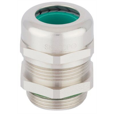 Lapp SKINTOP Series Nickel Plated Brass Cable Gland, M25 Thread, 9mm Min, 17mm Max, IP68