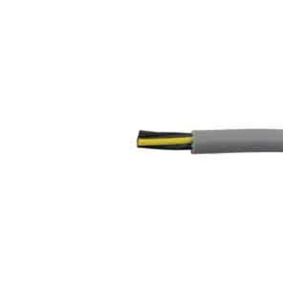 Alpha Wire Control Cable, 2 Cores, 0.5 mm², YY, Unscreened, 50m, Grey PVC Sheath