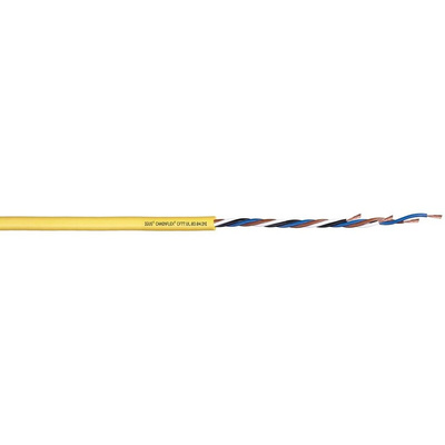 Igus chainflex CF77.UL Control Cable, 18 Cores, 0.5 mm², Unscreened, 100m, Black