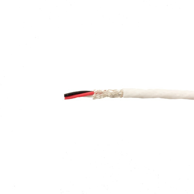 2837/3 Control Cable, 1 Cores, 0.75 mm², DEF STAN, Screened, 1000ft, Grey PVC Sheath, 18 AWG