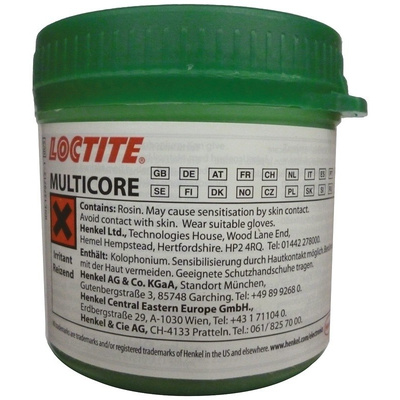 Henkel Loctite HF212 97SC AGS Lead Free Solder Paste, 500g Jar