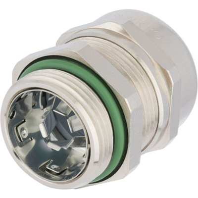 Lapp SKINTOP Series Nickel Plated Brass Cable Gland, M32 Thread, 11mm Min, 21mm Max, IP68