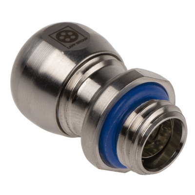 Lapp SKINTOP Series Metallic Stainless Steel Cable Gland, M12 Thread, 4mm Min, 7mm Max, IP68, IP69