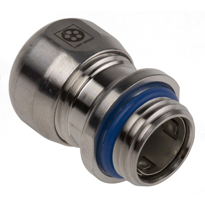 Lapp SKINTOP Series Metallic Stainless Steel Cable Gland, M16 Thread, 6mm Min, 10mm Max, IP68, IP69