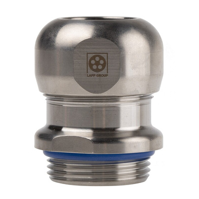 Lapp SKINTOP Series Metallic Stainless Steel Cable Gland, M25 Thread, 9mm Min, 17mm Max, IP68, IP69