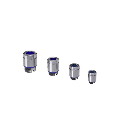 Rittal Cable Gland HD - 2410001 Series Metallic Stainless Steel Cable Gland, M16 Thread, 5mm Min, 10mm Max, IP68