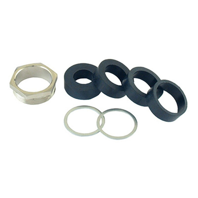 Molex 93600 Series Brass Cable Gland, M20 Thread, 3.5mm Min, 12.5mm Max, IP66