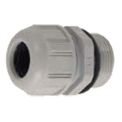 Molex 93600 Series Grey Nylon Cable Gland, M40 Thread, 22mm Min, 32mm Max, IP68