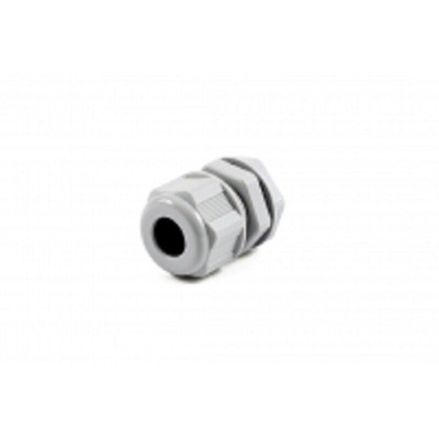 Hammond 1427NCG Series Grey Nylon Cable Gland, M16 Thread, 5mm Min, 10mm Max, IP68