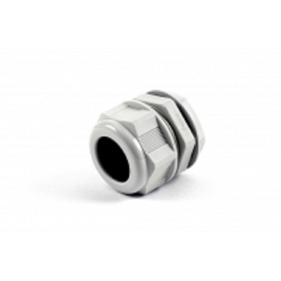 Hammond 1427NCG Series Grey Nylon Cable Gland, M32 Thread, 22mm Min, 32mm Max, IP68