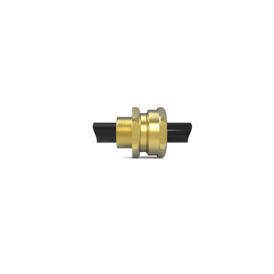 Hawke 501/421 Series Brass Brass Cable Gland, M25 Thread, 13mm Min, 20.2mm Max, IP66, IP67, IP68