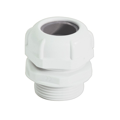 Capri ECP Series Grey Polyamide Cable Gland, M25 Thread, 13mm Min, 19mm Max, IP68