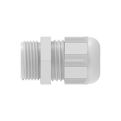 1SNG Series Light Grey PA 6 Cable Gland, M20 Thread, 6mm Min, 12mm Max, IP66, IP68