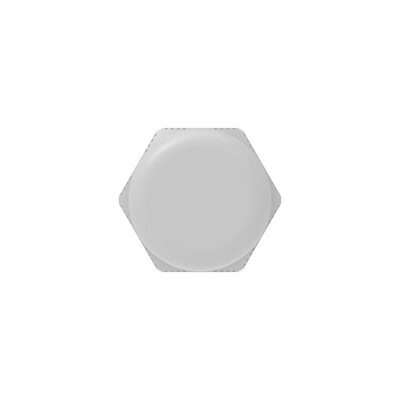 1SNG Series Light Grey PA 6 Cable Gland, M25 Thread, 11mm Min, 17mm Max, IP66, IP68