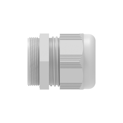 1SNG Series Light Grey PA 6 Cable Gland, M40 Thread, 19mm Min, 28mm Max, IP66, IP68