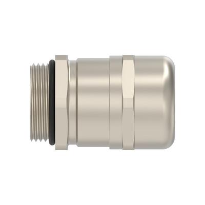 1SNG Series Brass Brass, CR, NBR Cable Gland, M25 Thread, 13mm Min, 18mm Max, IP66, IP68