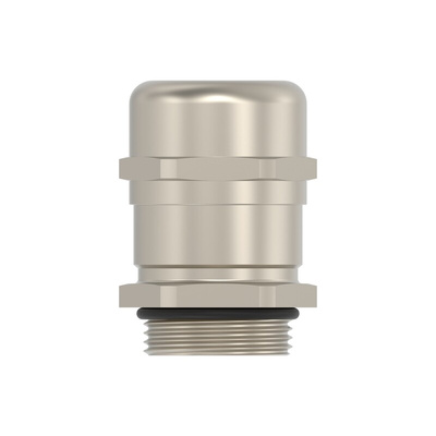 1SNG Series Brass Brass, CR, NBR Cable Gland, M25 Thread, 13mm Min, 18mm Max, IP66, IP68