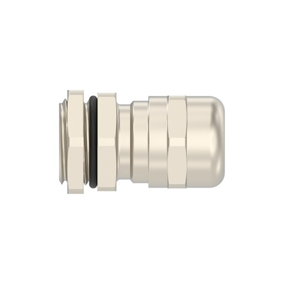 1SNG Series Brass Brass, CR, NBR, PA 6 Cable Gland, M16 Thread, 4mm Min, 8mm Max, IP66, IP68