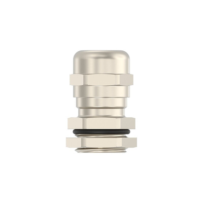 1SNG Series Brass Brass, CR, NBR, PA 6 Cable Gland, M16 Thread, 4mm Min, 8mm Max, IP66, IP68