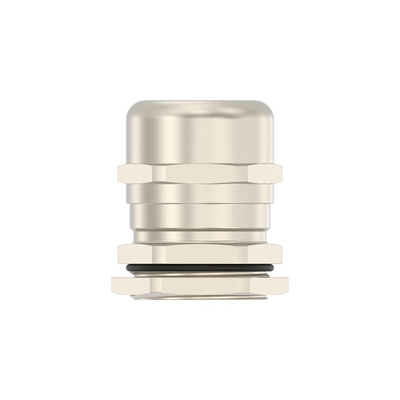 1SNG Series Brass Brass, CR, NBR, PA 6 Cable Gland, PG21 Thread, 13mm Min, 18mm Max, IP66, IP68