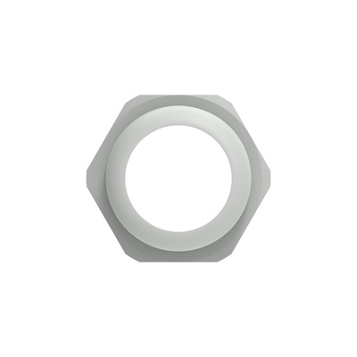 1SNG Series Light Grey PA 6 Cable Gland, M20 Thread, 6mm Min, 12mm Max, IP66, IP68