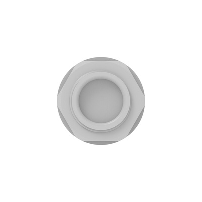 1SNG Series Light Grey PA 6 Cable Gland, M25 Thread, 11mm Min, 17mm Max, IP66, IP68