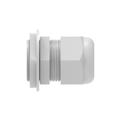 1SNG Series Light Grey PA 6 Cable Gland, M32 Thread, 15mm Min, 21mm Max, IP66, IP68