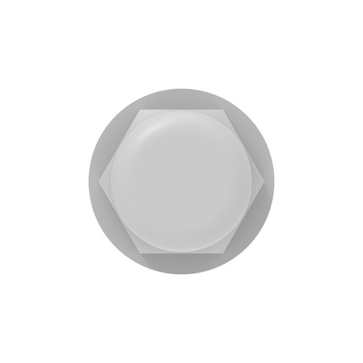 1SNG Series Light Grey PA 6 Cable Gland, M32 Thread, 15mm Min, 21mm Max, IP66, IP68
