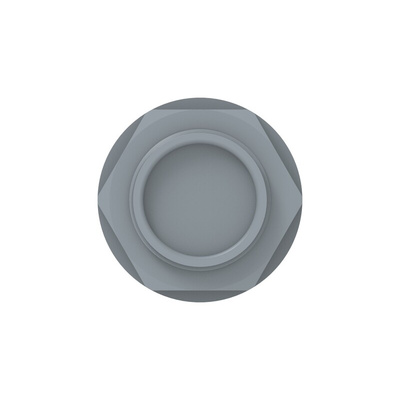 1SNG Series Grey PA 6 Cable Gland, M32 Thread, 15mm Min, 21mm Max, IP66, IP68