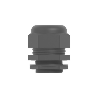 1SNG Series Black PA 6 Cable Gland, M40 Thread, 22mm Min, 32mm Max, IP66, IP68