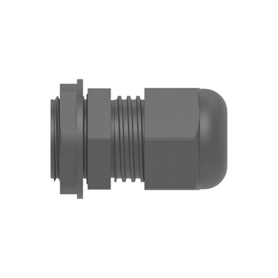 1SNG Series Black PA 6 Cable Gland, PG11 Thread, 5mm Min, 10mm Max, IP66, IP68