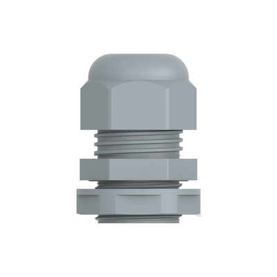1SNG Series Grey PA 6 Cable Gland, PG13.5 Thread, 6mm Min, 12mm Max, IP66, IP68
