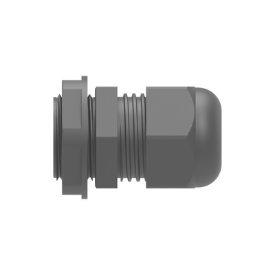 1SNG Series Black PA 6 Cable Gland, PG13.5 Thread, 6mm Min, 12mm Max, IP66, IP68