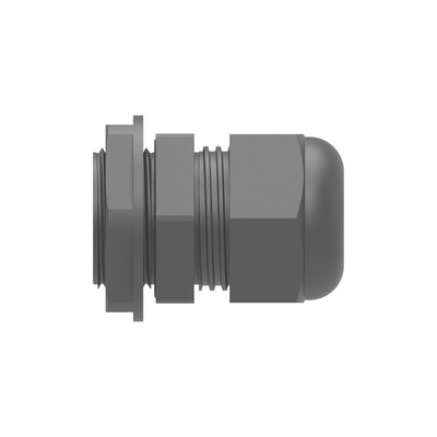 1SNG Series Black PA 6 Cable Gland, PG16 Thread, 10mm Min, 14mm Max, IP66, IP68