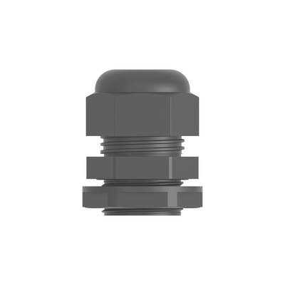 1SNG Series Black PA 6 Cable Gland, PG16 Thread, 10mm Min, 14mm Max, IP66, IP68