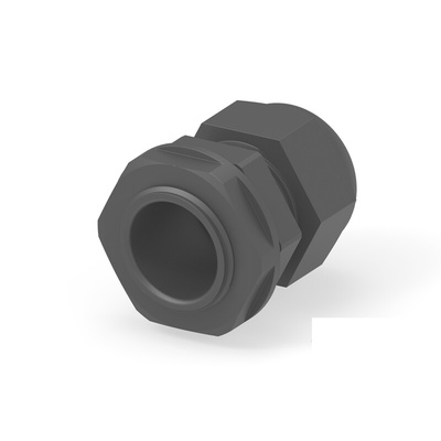 1SNG Series Black PA 6 Cable Gland, PG16 Thread, 10mm Min, 14mm Max, IP66, IP68