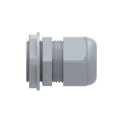 1SNG Series Grey PA 6 Cable Gland, PG21 Thread, 13mm Min, 18mm Max, IP66, IP68