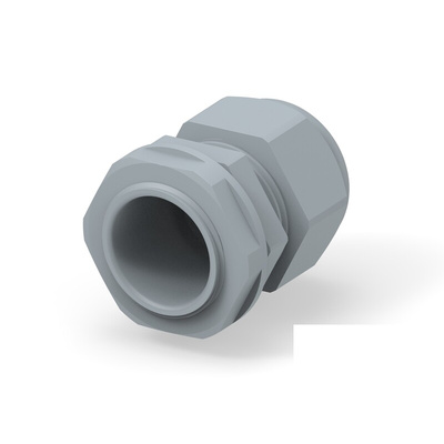 1SNG Series Grey PA 6 Cable Gland, PG21 Thread, 13mm Min, 18mm Max, IP66, IP68