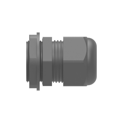 1SNG Series Black PA 6 Cable Gland, PG21 Thread, 13mm Min, 18mm Max, IP66, IP68