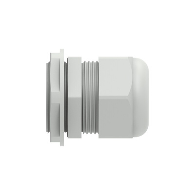 1SNG Series Light Grey PA 6 Cable Gland, PG29 Thread, 18mm Min, 25mm Max, IP66, IP68